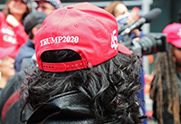 Political protests in Times Square, New York, Richard Moore